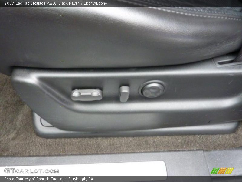 Black Raven / Ebony/Ebony 2007 Cadillac Escalade AWD