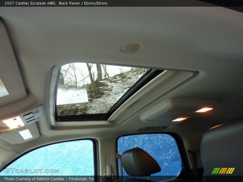 Black Raven / Ebony/Ebony 2007 Cadillac Escalade AWD