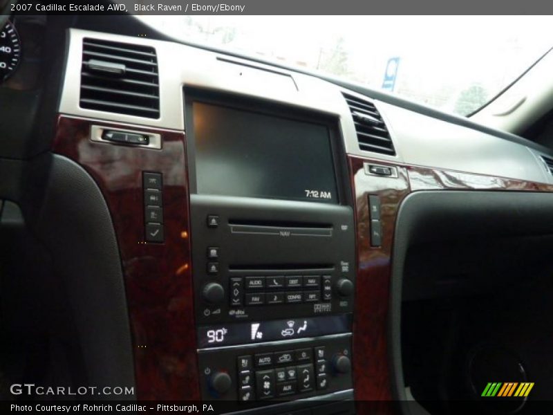 Black Raven / Ebony/Ebony 2007 Cadillac Escalade AWD