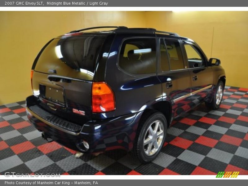 Midnight Blue Metallic / Light Gray 2007 GMC Envoy SLT