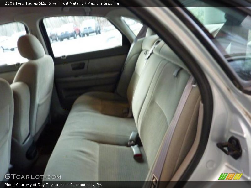 Silver Frost Metallic / Medium Graphite 2003 Ford Taurus SES
