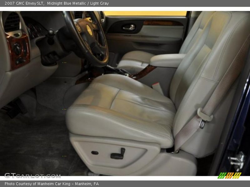 Midnight Blue Metallic / Light Gray 2007 GMC Envoy SLT