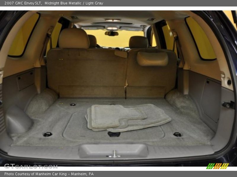 Midnight Blue Metallic / Light Gray 2007 GMC Envoy SLT
