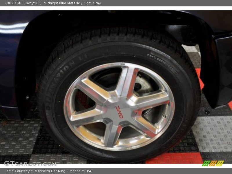 Midnight Blue Metallic / Light Gray 2007 GMC Envoy SLT