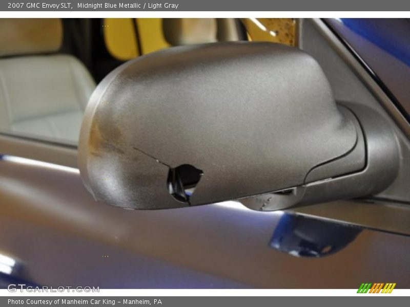 Midnight Blue Metallic / Light Gray 2007 GMC Envoy SLT