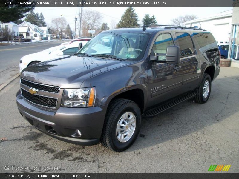 Taupe Gray Metallic / Light Titanium/Dark Titanium 2011 Chevrolet Suburban 2500 LT 4x4