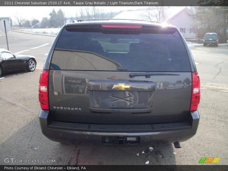 Taupe Gray Metallic / Light Titanium/Dark Titanium 2011 Chevrolet Suburban 2500 LT 4x4