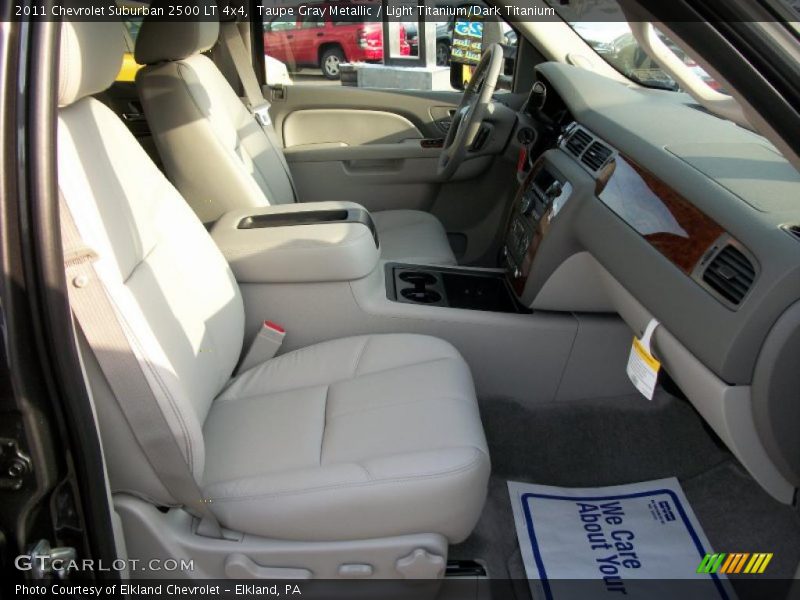 Taupe Gray Metallic / Light Titanium/Dark Titanium 2011 Chevrolet Suburban 2500 LT 4x4