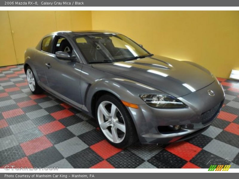 Galaxy Gray Mica / Black 2006 Mazda RX-8