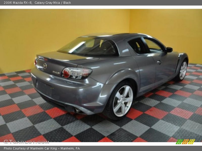 Galaxy Gray Mica / Black 2006 Mazda RX-8