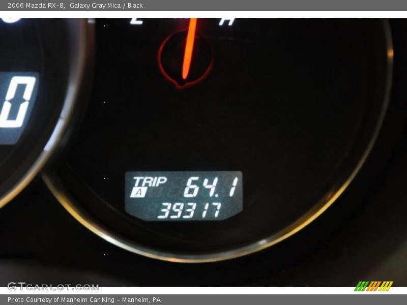 Galaxy Gray Mica / Black 2006 Mazda RX-8