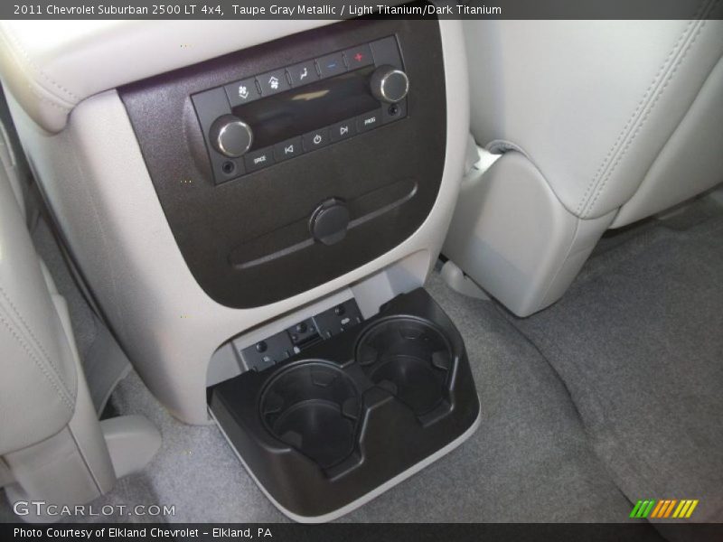 Taupe Gray Metallic / Light Titanium/Dark Titanium 2011 Chevrolet Suburban 2500 LT 4x4
