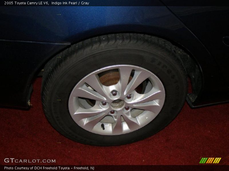 Indigo Ink Pearl / Gray 2005 Toyota Camry LE V6