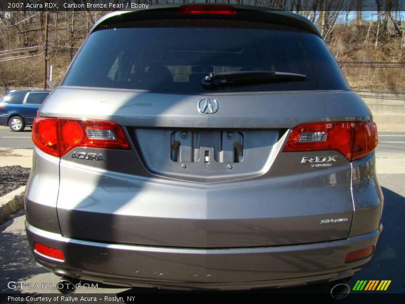 Carbon Bronze Pearl / Ebony 2007 Acura RDX