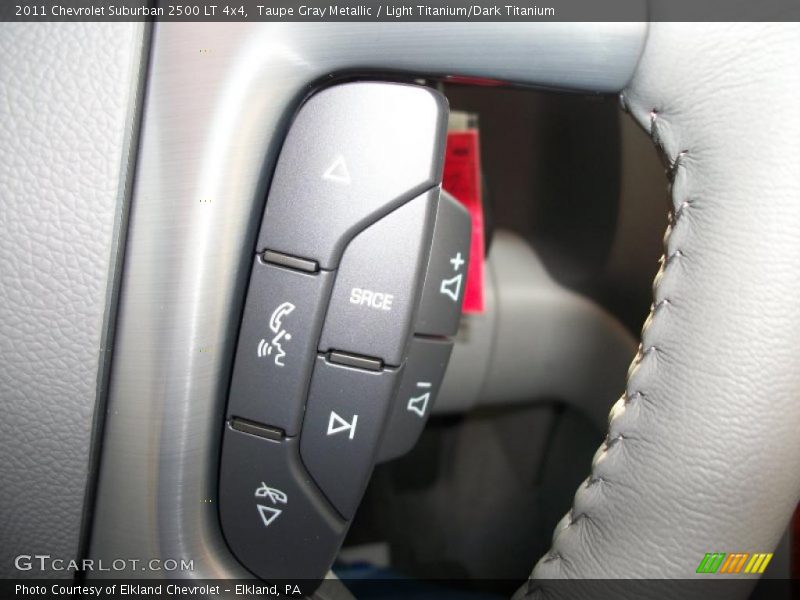 Taupe Gray Metallic / Light Titanium/Dark Titanium 2011 Chevrolet Suburban 2500 LT 4x4