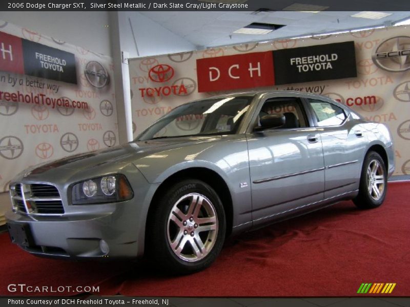 Silver Steel Metallic / Dark Slate Gray/Light Graystone 2006 Dodge Charger SXT