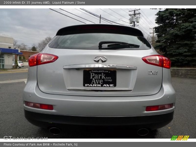 Liquid Platinum / Stone 2009 Infiniti EX 35 Journey AWD