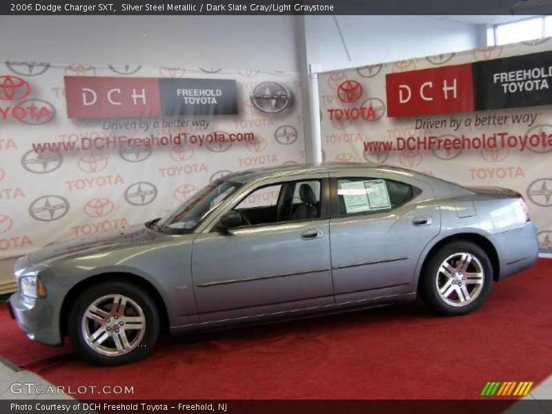 Silver Steel Metallic / Dark Slate Gray/Light Graystone 2006 Dodge Charger SXT