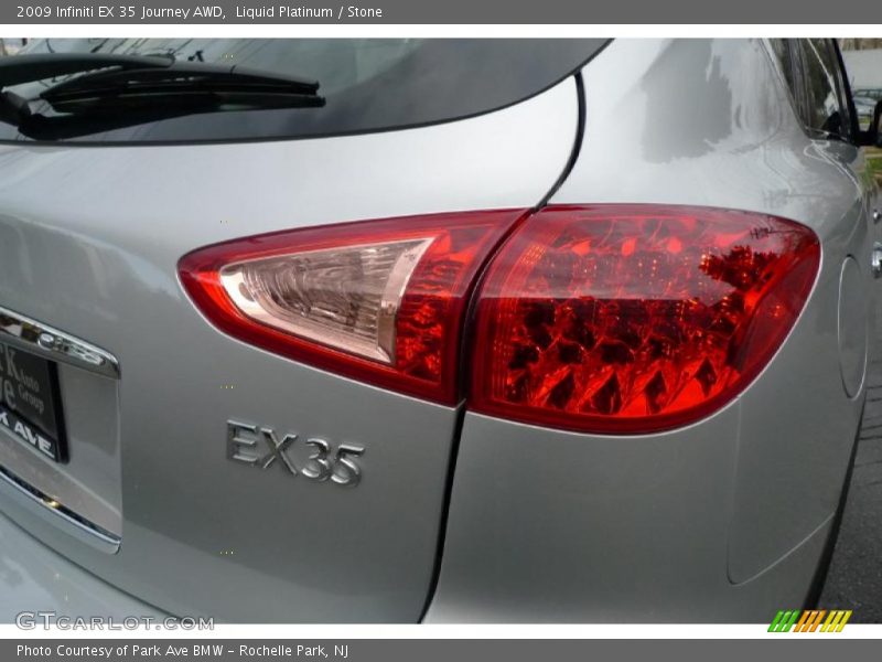 Liquid Platinum / Stone 2009 Infiniti EX 35 Journey AWD