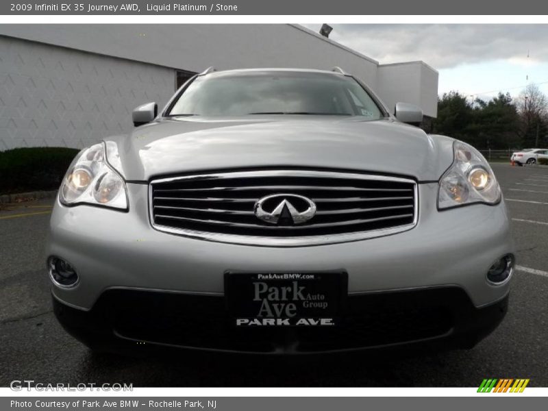 Liquid Platinum / Stone 2009 Infiniti EX 35 Journey AWD