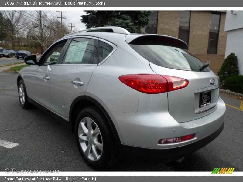 Liquid Platinum / Stone 2009 Infiniti EX 35 Journey AWD