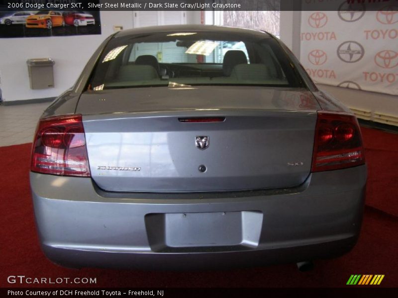 Silver Steel Metallic / Dark Slate Gray/Light Graystone 2006 Dodge Charger SXT