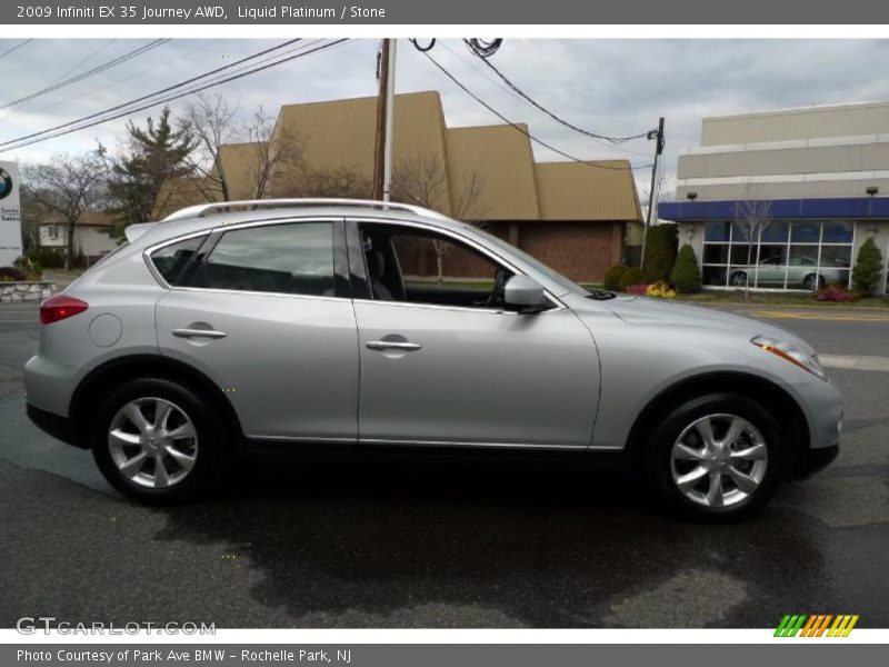 Liquid Platinum / Stone 2009 Infiniti EX 35 Journey AWD