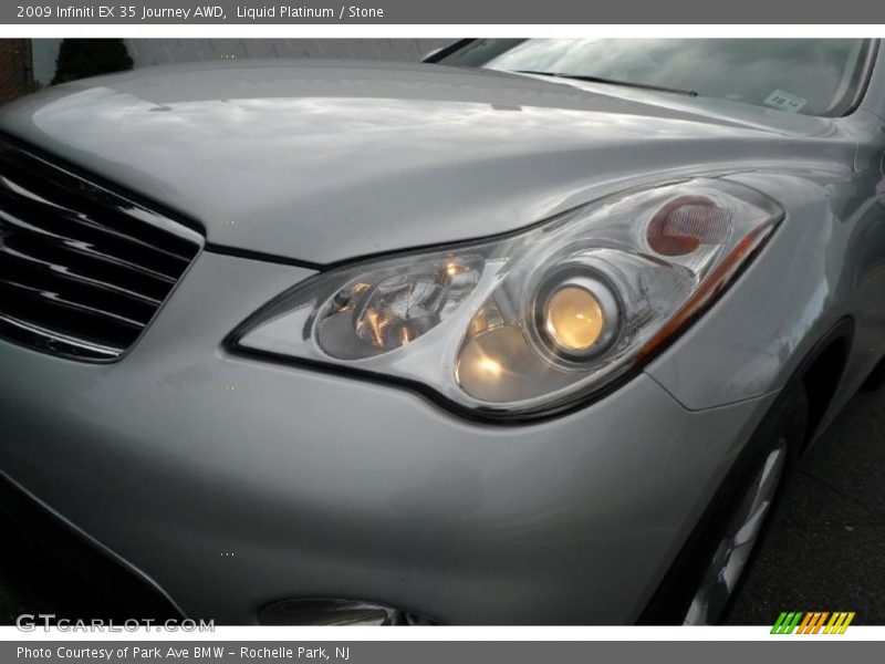 Liquid Platinum / Stone 2009 Infiniti EX 35 Journey AWD