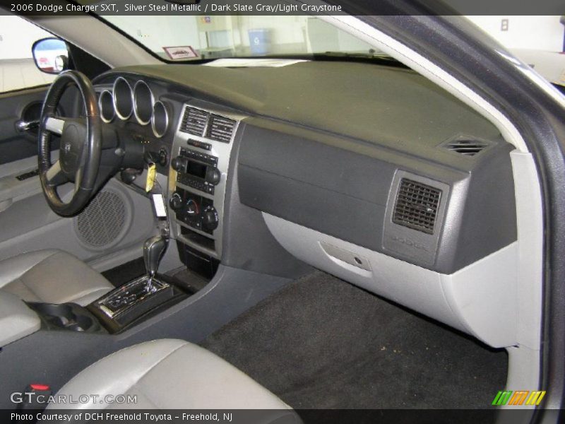 Silver Steel Metallic / Dark Slate Gray/Light Graystone 2006 Dodge Charger SXT