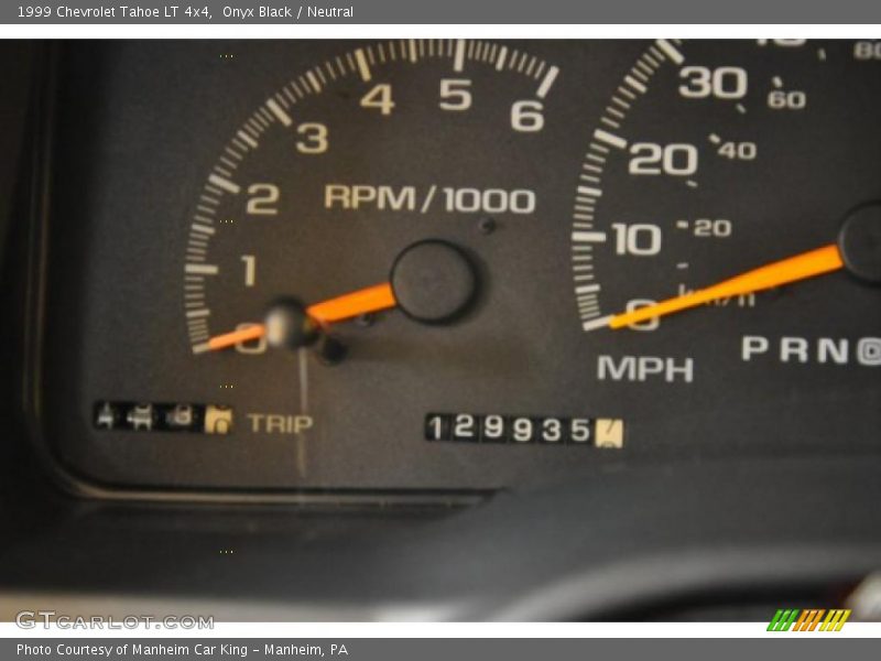 Onyx Black / Neutral 1999 Chevrolet Tahoe LT 4x4