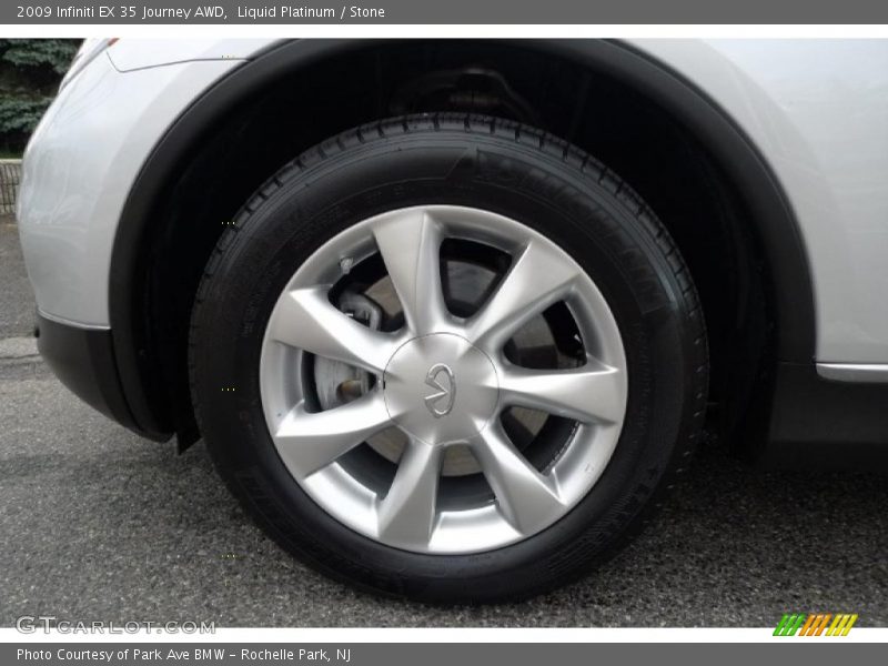 Liquid Platinum / Stone 2009 Infiniti EX 35 Journey AWD