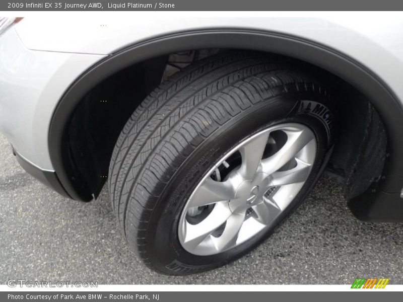 Liquid Platinum / Stone 2009 Infiniti EX 35 Journey AWD