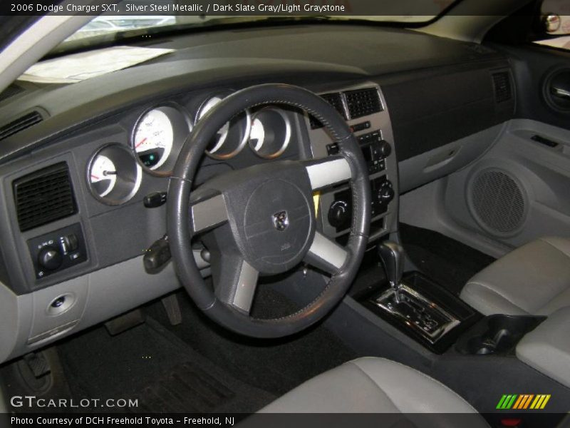 Silver Steel Metallic / Dark Slate Gray/Light Graystone 2006 Dodge Charger SXT