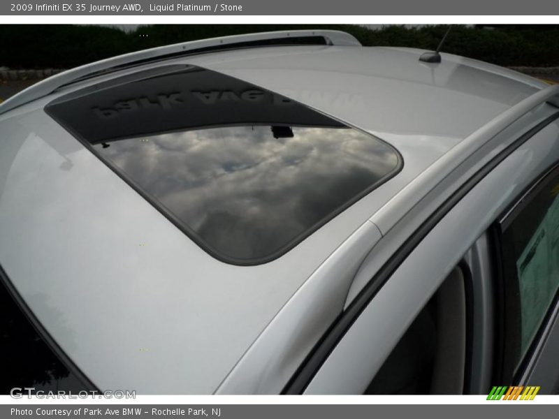 Liquid Platinum / Stone 2009 Infiniti EX 35 Journey AWD