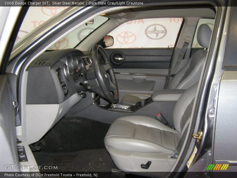 Silver Steel Metallic / Dark Slate Gray/Light Graystone 2006 Dodge Charger SXT