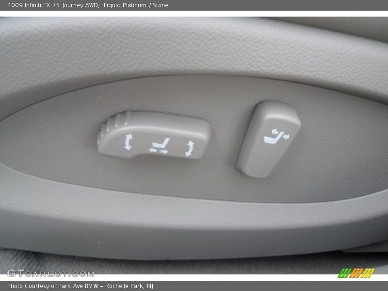 Liquid Platinum / Stone 2009 Infiniti EX 35 Journey AWD