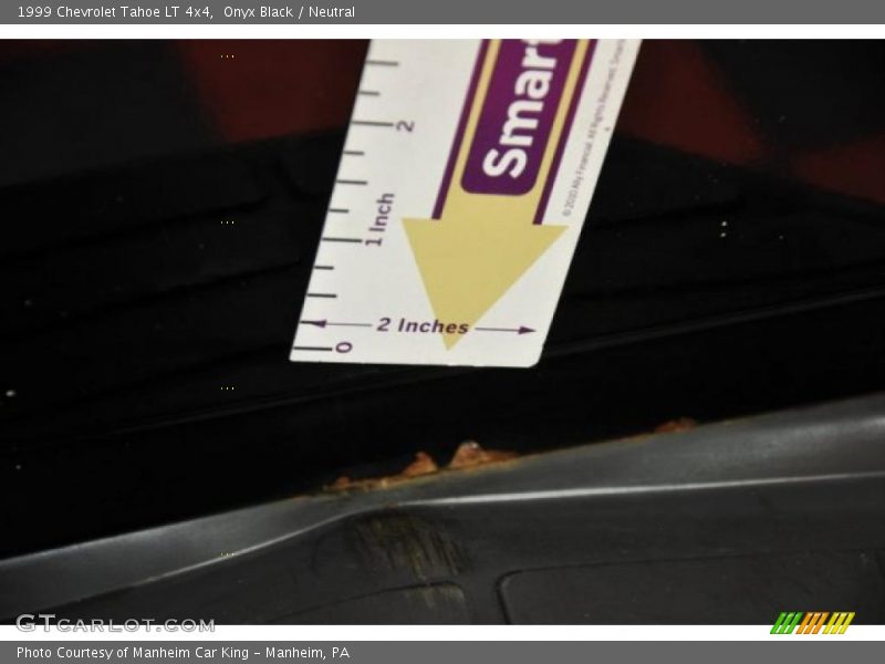 Onyx Black / Neutral 1999 Chevrolet Tahoe LT 4x4