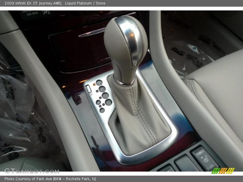  2009 EX 35 Journey AWD 5 Speed DS Automatic Shifter