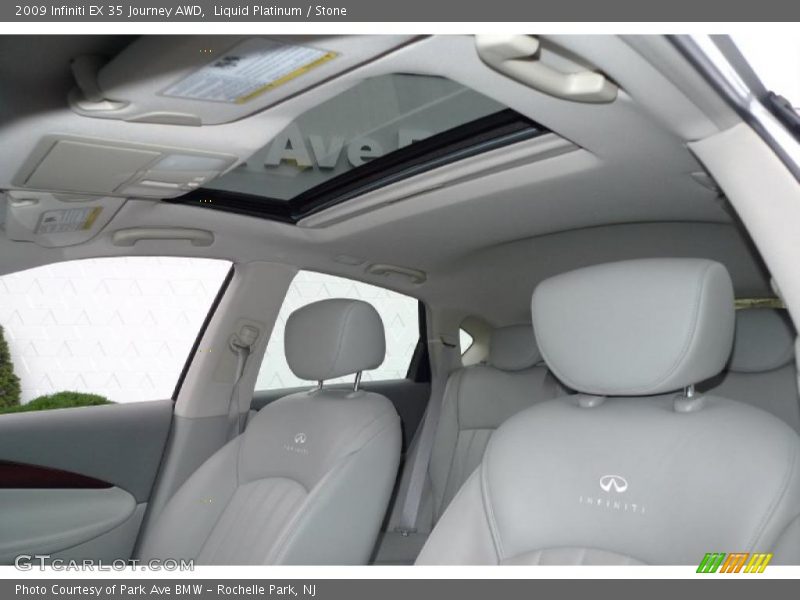 Liquid Platinum / Stone 2009 Infiniti EX 35 Journey AWD