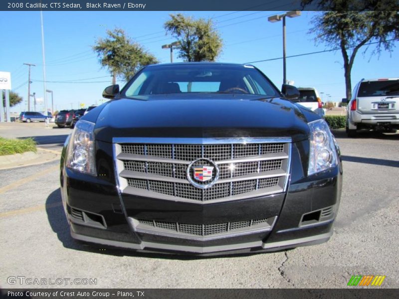Black Raven / Ebony 2008 Cadillac CTS Sedan
