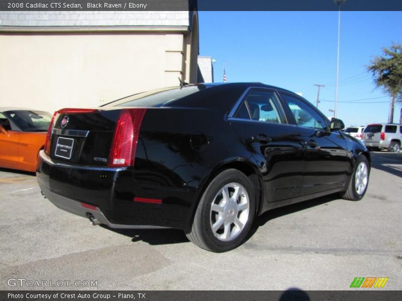 Black Raven / Ebony 2008 Cadillac CTS Sedan