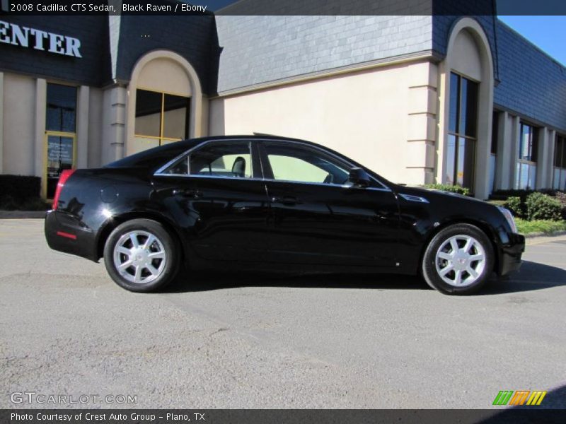 Black Raven / Ebony 2008 Cadillac CTS Sedan