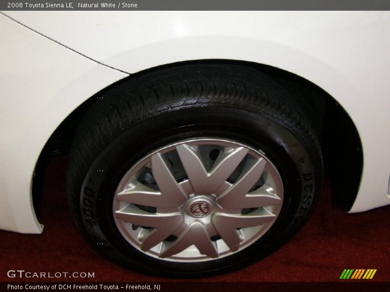 Natural White / Stone 2008 Toyota Sienna LE