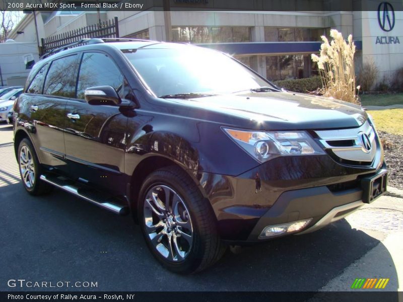 Formal Black / Ebony 2008 Acura MDX Sport