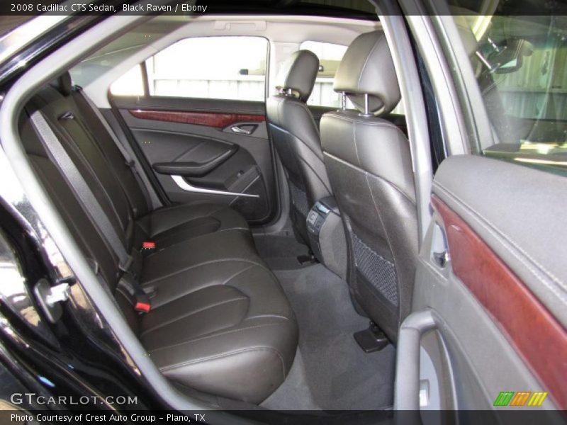 Black Raven / Ebony 2008 Cadillac CTS Sedan