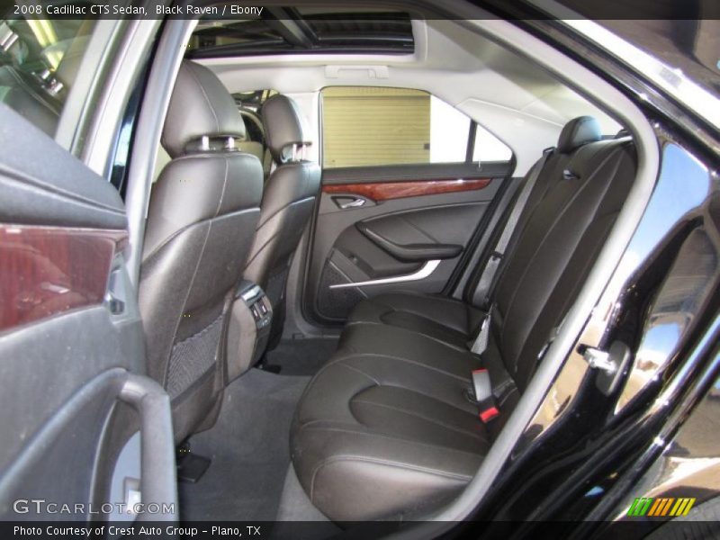 Black Raven / Ebony 2008 Cadillac CTS Sedan