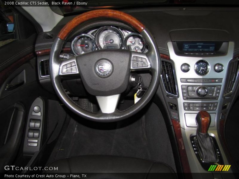 Black Raven / Ebony 2008 Cadillac CTS Sedan