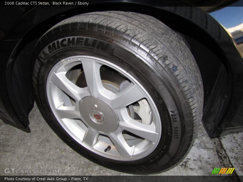 Black Raven / Ebony 2008 Cadillac CTS Sedan
