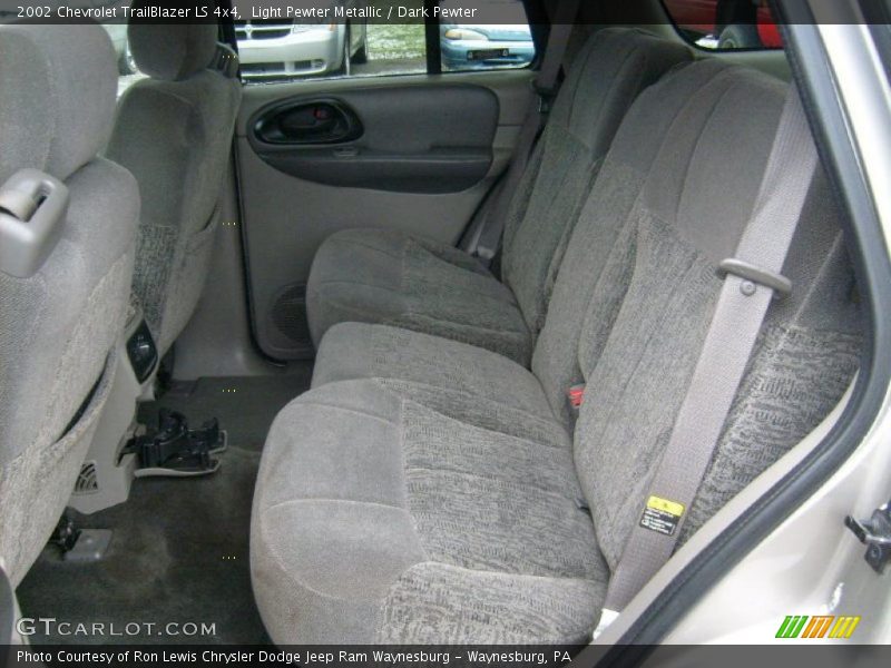 Light Pewter Metallic / Dark Pewter 2002 Chevrolet TrailBlazer LS 4x4