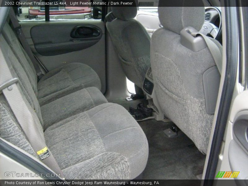 Light Pewter Metallic / Dark Pewter 2002 Chevrolet TrailBlazer LS 4x4